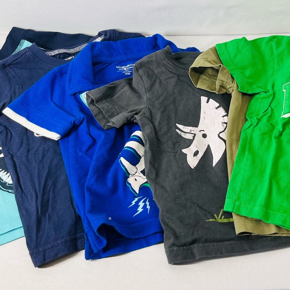 Carter's Kids‎ Graphic Tees - Blue, Black, Green
